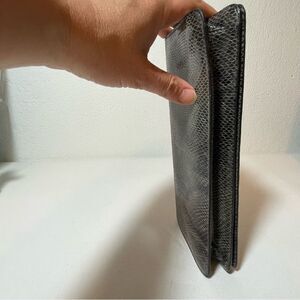 Anne Taylor Leather Shoulder Bag in Python Print